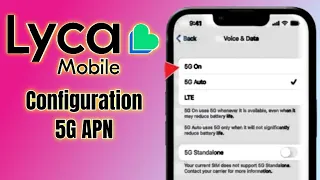 how to internet configuration 4G to 5G Lycamobile | lyca Mobile APN settings