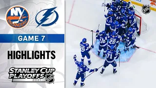 Semifinals, Gm 7: Islanders @ Lightning 6/25/21 | NHL Highlights