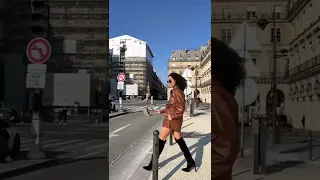 Style In Motion | Paris Fashion Week OOTD #shorts