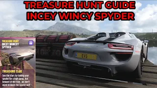 Forza Horizon 5 - Treasure Hunt Guide - INCEY WINCEY SPYDER