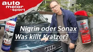 Lackpolitur Nigrin oder Sonax: Was killt Kratzer am Audi A6? Heißer Scheiß #1 I auto motor und sport