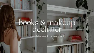 Minimalist diaries ✨ Porządek w książkach, declutter i przegląd makijażu