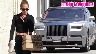 Jennifer Lopez Gets Mad & Yells At Paparazzi When Spotted At Dance Class In Her New Rolls-Royce