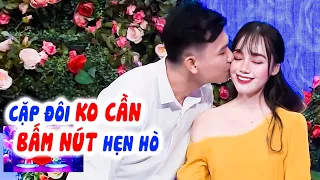 Cặp đôi vừa gặp QUẤN QUÝT bên nhau KO CẦN BẤM NÚT HẸN HÒ MC Quyền Linh té khói - Hẹn Hò Quyền Linh