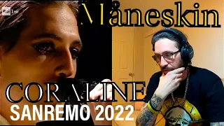 METALHEAD REACTS| Måneskin - CORALINE - LIVE SANREMO 2022 🔥😳WOW!!!