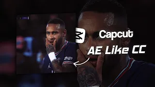 AE Like CC In Capcut Tutorial || AE Inspired Football CC Editing Tutorial ||