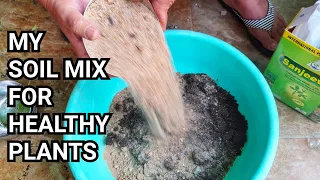 How to Make Best Soil Mix for Plant Pots / Containers || How I Make Soil Mix for My Plants