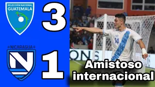 PARTIDAZO|  Guatemala vs Nicaragua| resumen de goles