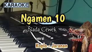 Hati Kecil Kaum jalanan ( karaoke ) Ngamen 10 versi koplo Jaranan Nada cewek