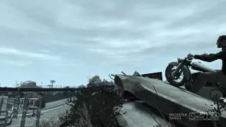 GTA IV - Monster-Stunt + Frontflip HQ HD 1080P SlowMo