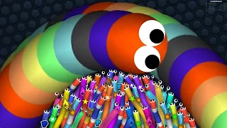 Slither.io A.I. 180,000+ Score Epic Slither io Best Gameplay!