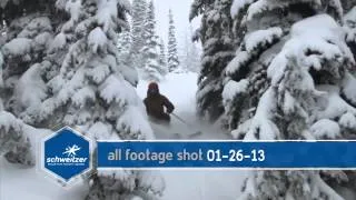 New Snow at Schweitzer