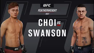 UFC Doo Ho Choi VS Cub Swanson