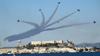 US NAVY Blue Angels San Francisco Fleet Week Air Show 2023