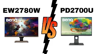 BenQ EW2780U vs BenQ PD2700U - Which One Is Better?