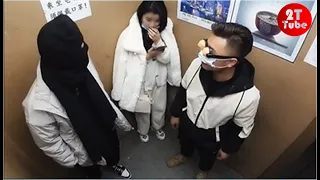 2T Elevator Prank Asia #28 (Eng Sub)