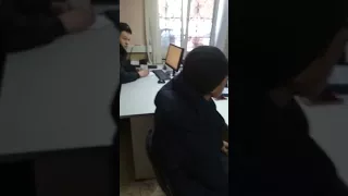 Узбек против полиция