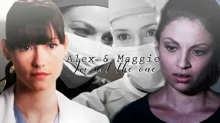 Alex and Maggie | I'm not the one (AU)