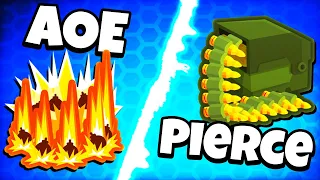 Only AOE vs Only PIERCE in BTD 6