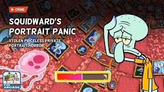 Squidward's Portrait Panic - Stolen Priceless Private Portrait Horror (Nickelodeon Games)