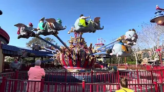 “Dumbo The Flying Elephant” Ride at Magic Kingdom in Walt Disney World