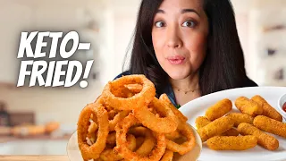 The Secret to Deep Frying ANYTHING on Keto!