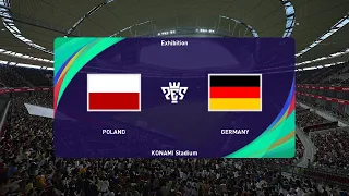 Poland U17 vs Germany U17 (30/05/2023) Semi-final UEFA U17 EURO PES 2021