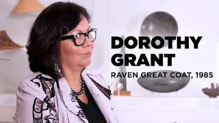 Dorothy Grant on "Raven Great Coat"