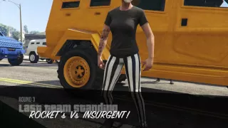 GTA 5 ONLINE ROCKETS VS INSURGENT! PS4