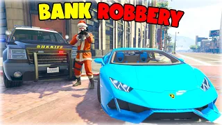 GTA RP - BANK ROBBERY WITH SANTA!!!