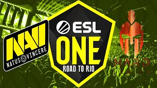 EPIC GAME! NaVi vs Hard Legion   ESL One ROAD TO RIOCSGO Highlights