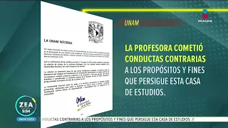 Yasmín Esquivel: La UNAM despide a la asesora de tesis de la ministra | Noticias con Francisco Zea