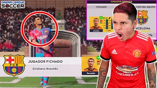 ENCONTRÉ a CRISTIANO RONALDO😭 *Epic FICHAJE* Dream League Soccer 2022