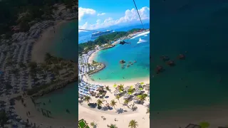 Royal Caribbean's Labadee Haiti Dragon's Fire Flight Zip Line