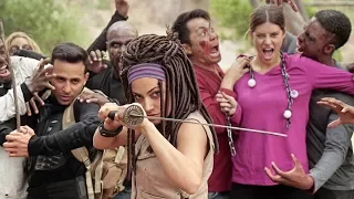 THE WALKING DEAD: NO MAN'S LAND | Inanna Sarkis, Hannah Stocking & Anwar Jibawi