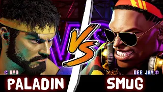 【SF6】✌️ Paladin (Ryu) vs Smug (Dee Jay) ✌️ - Street fighter 6