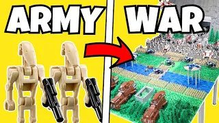 I Built a WAR in LEGO...