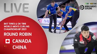 Canada v China - Round Robin - World Men's Curling Championship 2021