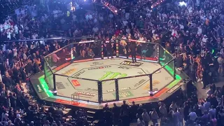 Conor Mcgregor UFC 264 into @ T-Mobile Arena.