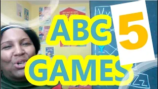 ABC GAMES 5 -  MATCHING M - Z (quick review of A - L)