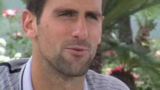 Player to Player Interview with Novak Djokovic