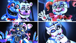 Every FNaF Sister Location Animatronic in a Nutshell