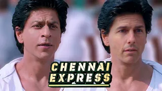 Tom Cruise as Shah Rukh Khan in Chennai Express.