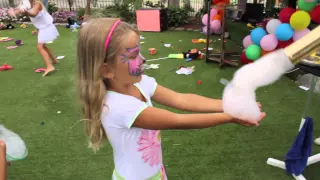 Шоу гигантских мыльных пузырей на Тенерифе