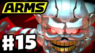 ARMS - Gameplay Walkthrough Part 15 - Grand Prix! Level 7 Hedlok! (Nintendo Switch)