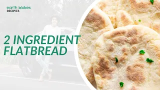 2 INGREDIENT Vegan Flatbread Recipe!