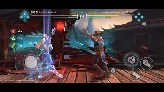 random dude says to keep fighting after defeat