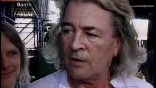 Deep Purple - Interview (Live 8, Canada 2005)