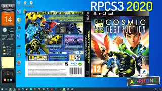 RPCS3 Ben 10 Ultimate Alien Cosmic Destruction Play PlayStation 3 Games On Pc