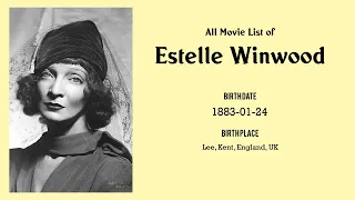 Estelle Winwood Movies list Estelle Winwood| Filmography of Estelle Winwood